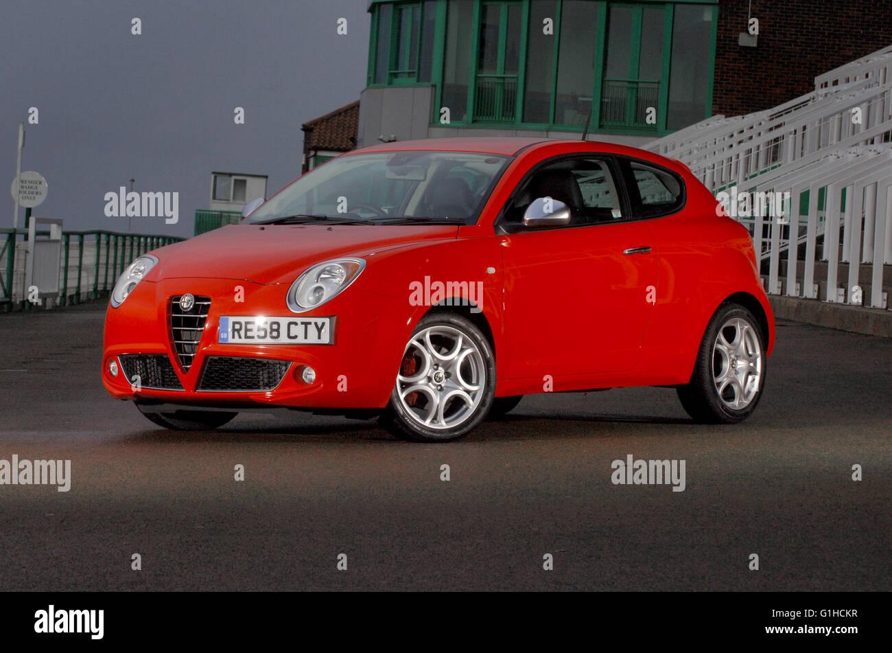 2009 Alfa Romeo Mito Italian compact car Stock Photo