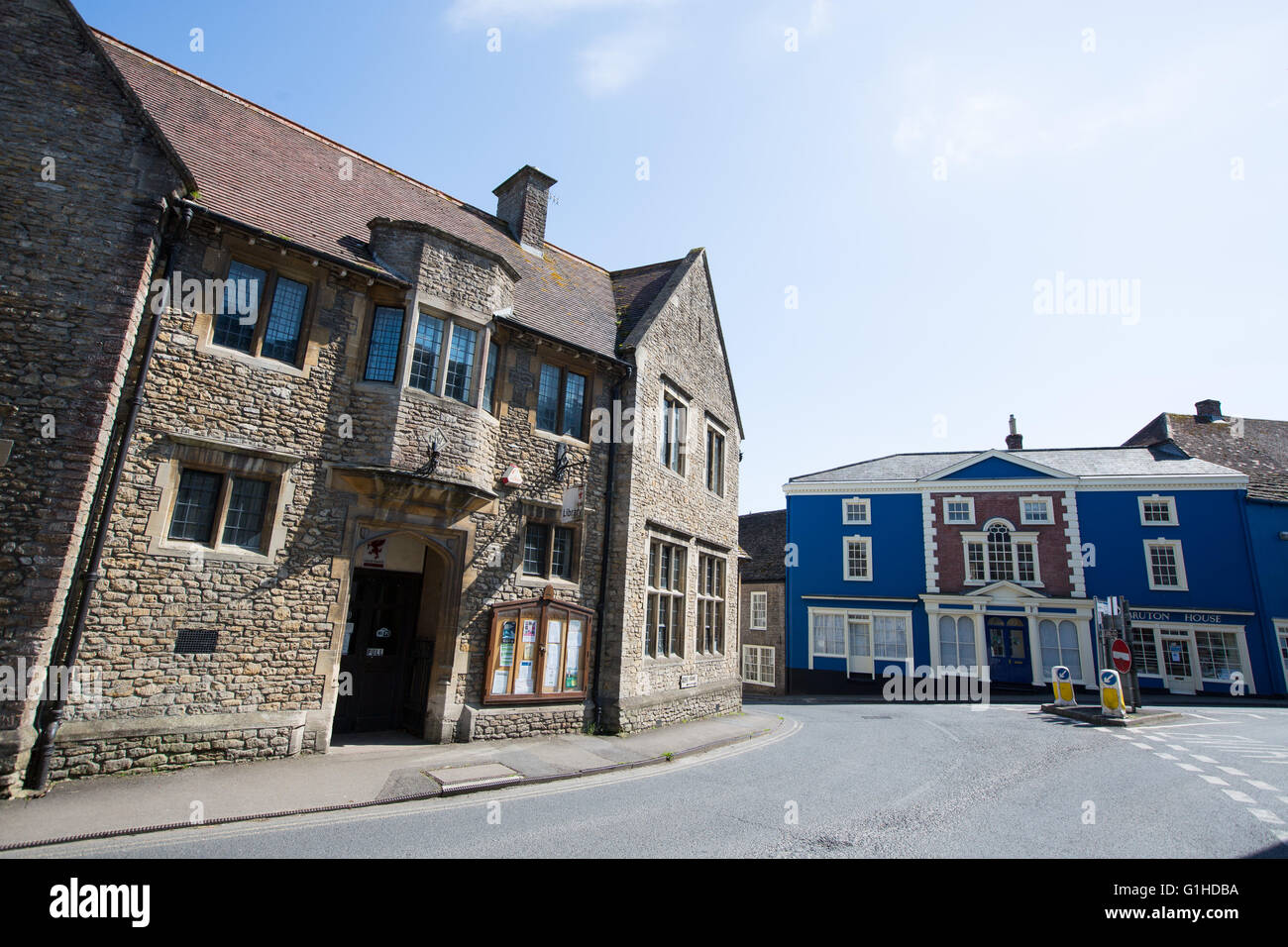 Bruton in Somerset England Stock Photo - Alamy