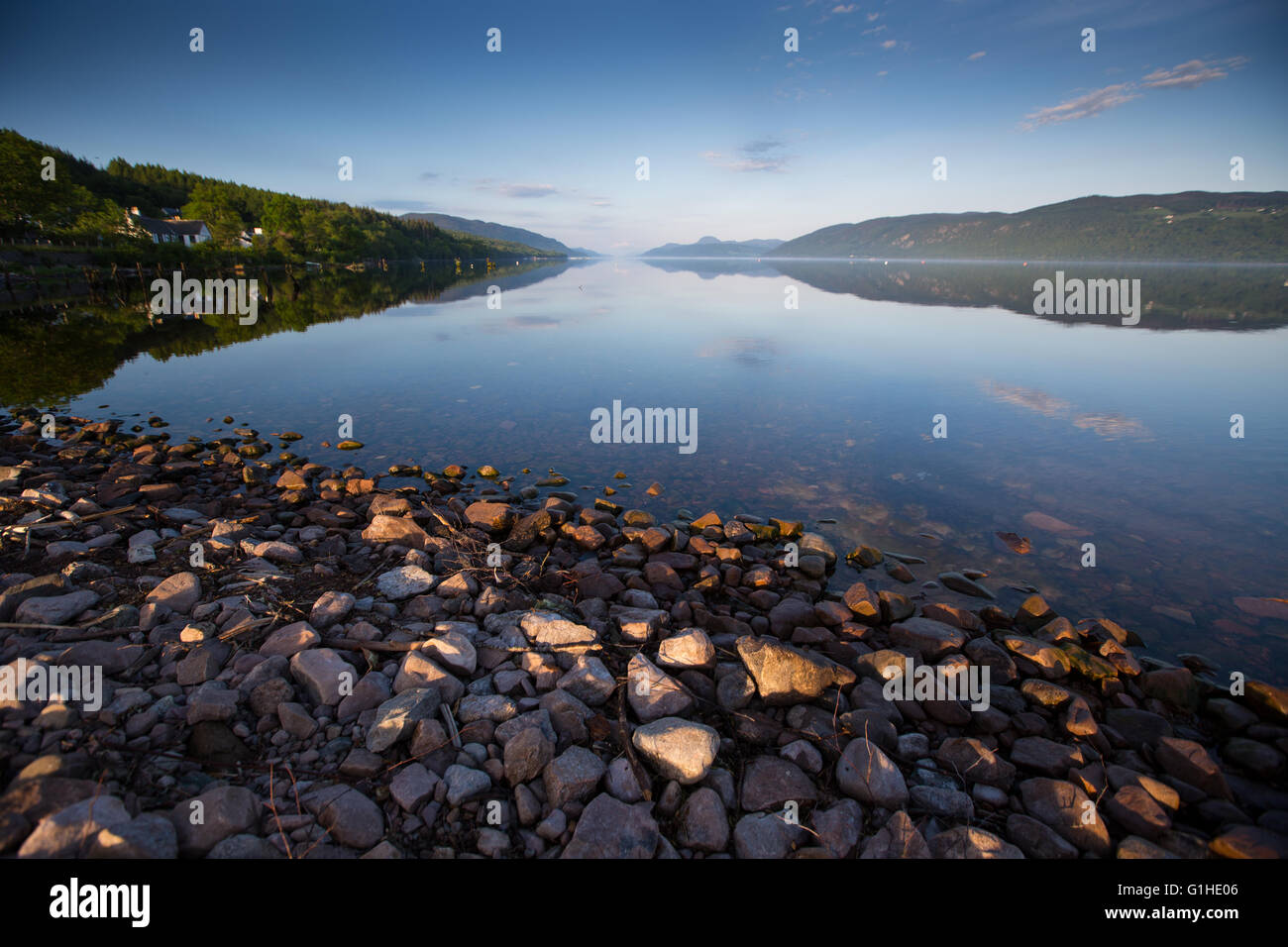Loch Ness, Inverness shire, Scotland Stock Photo