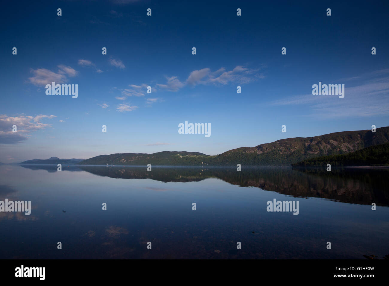 Loch Ness, Inverness shire, Scotland Stock Photo