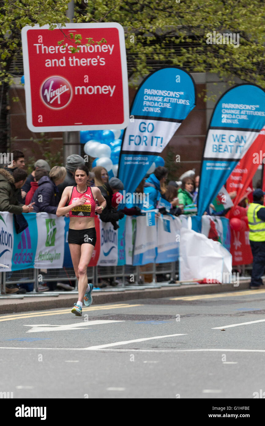 Elite runners at the London Marathon Stock Photo Alamy
