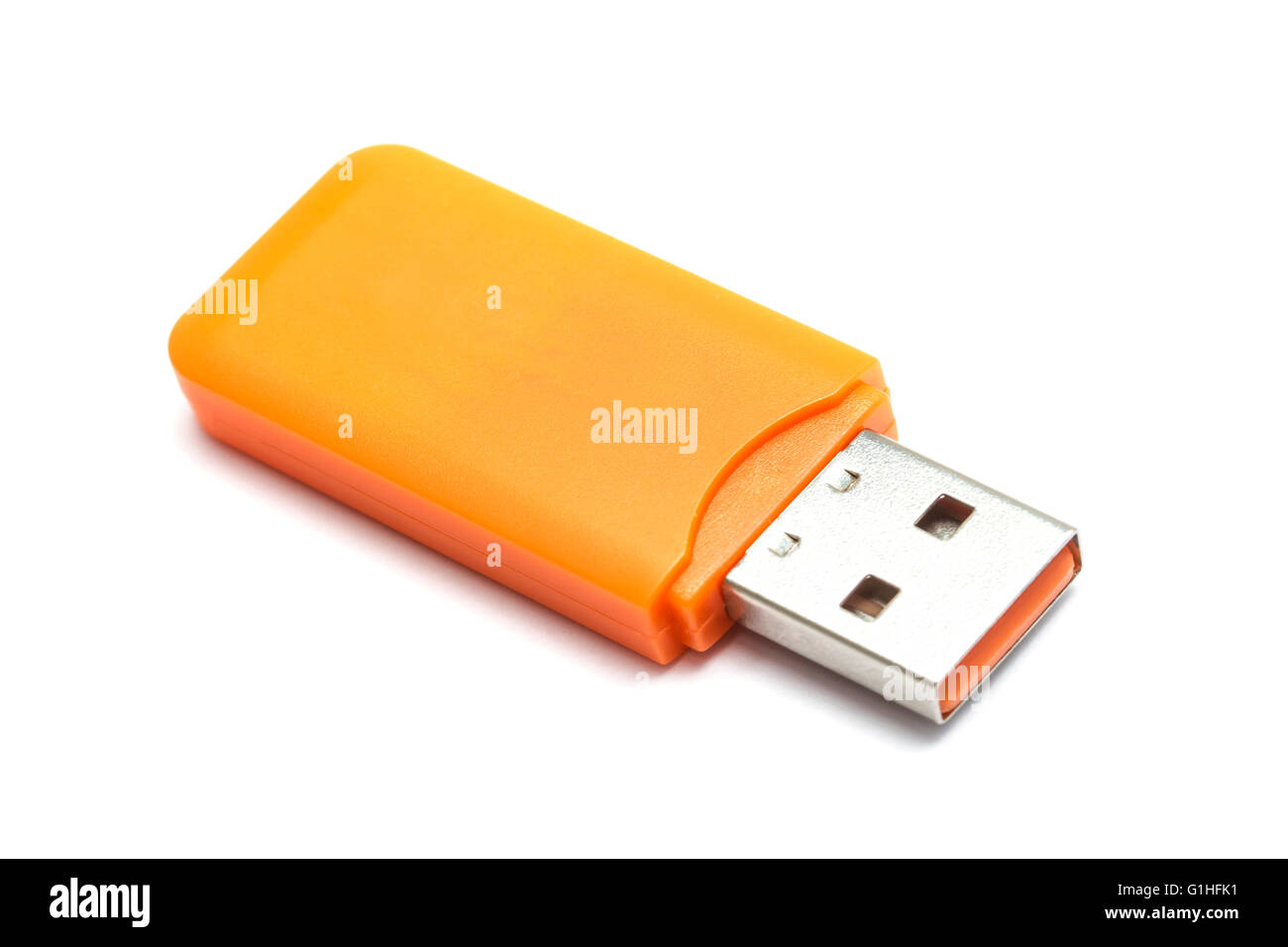 USB Flash Drive isolated on white background Stock Photo - Alamy
