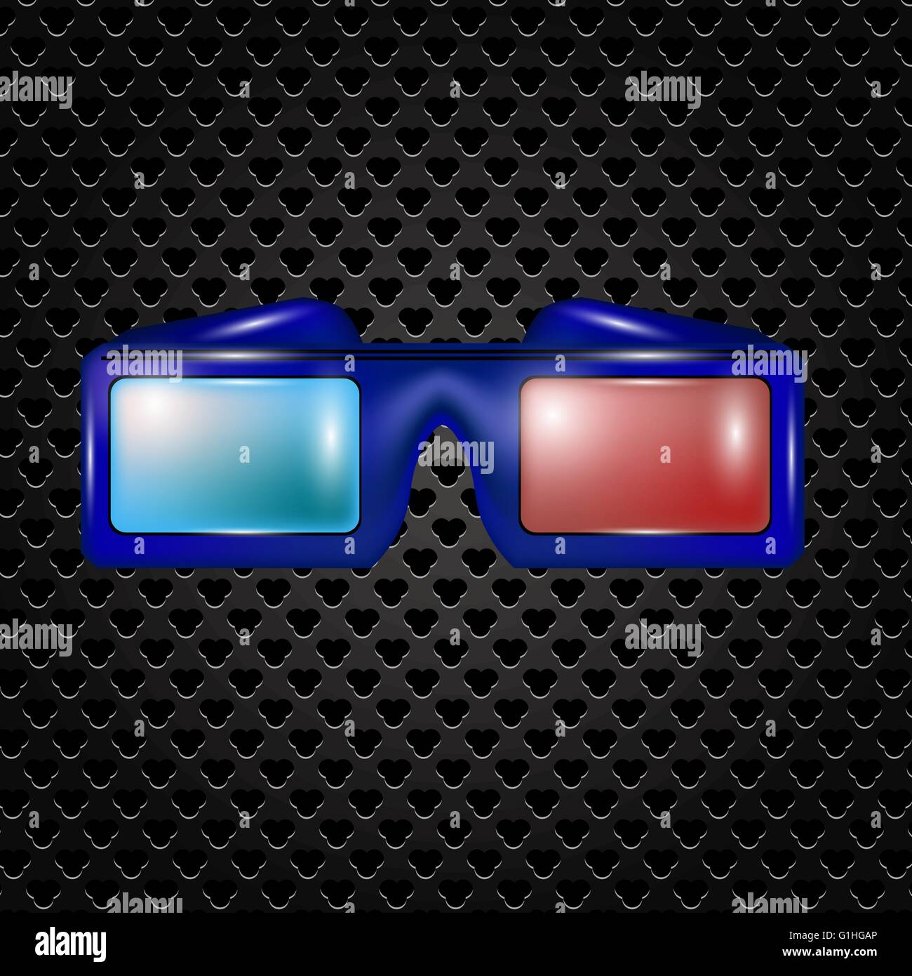 Glasses for Watching Movies Stock Vector Image & Art Alamy