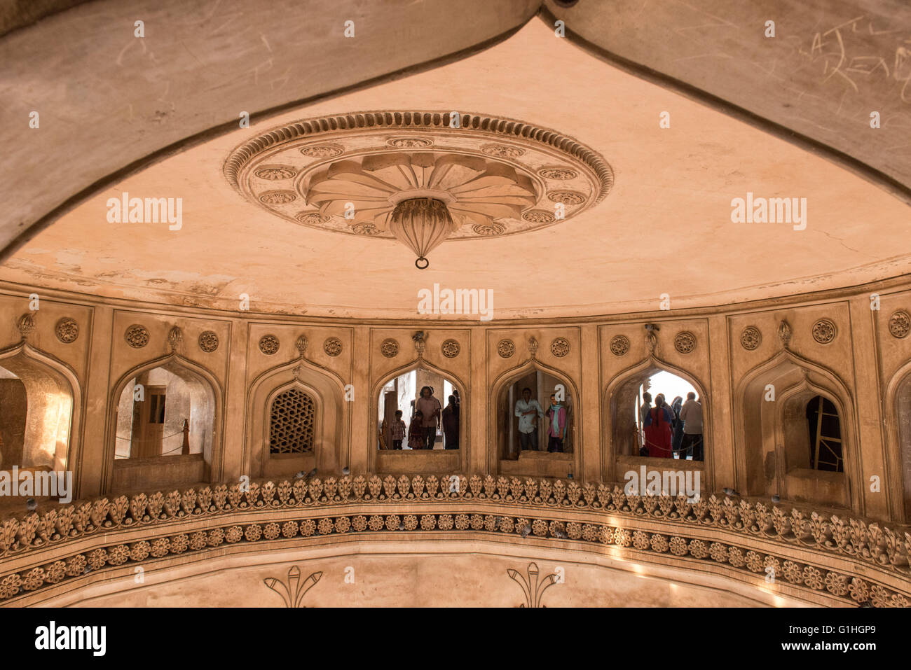 Inside Charminar Hyderabad Stock Photo Alamy