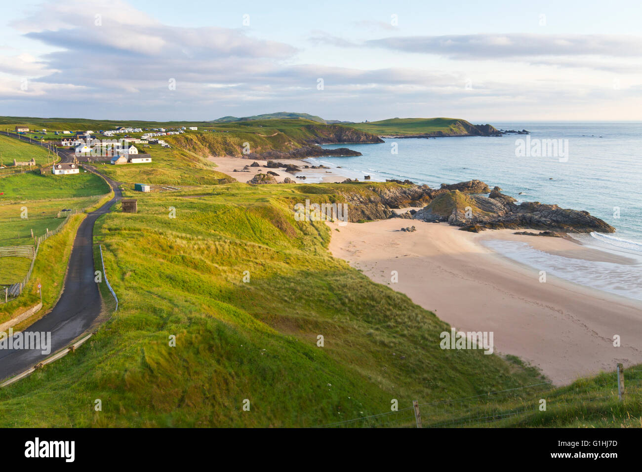 Durness and north coast 500 route, Sutherland Stock Photo