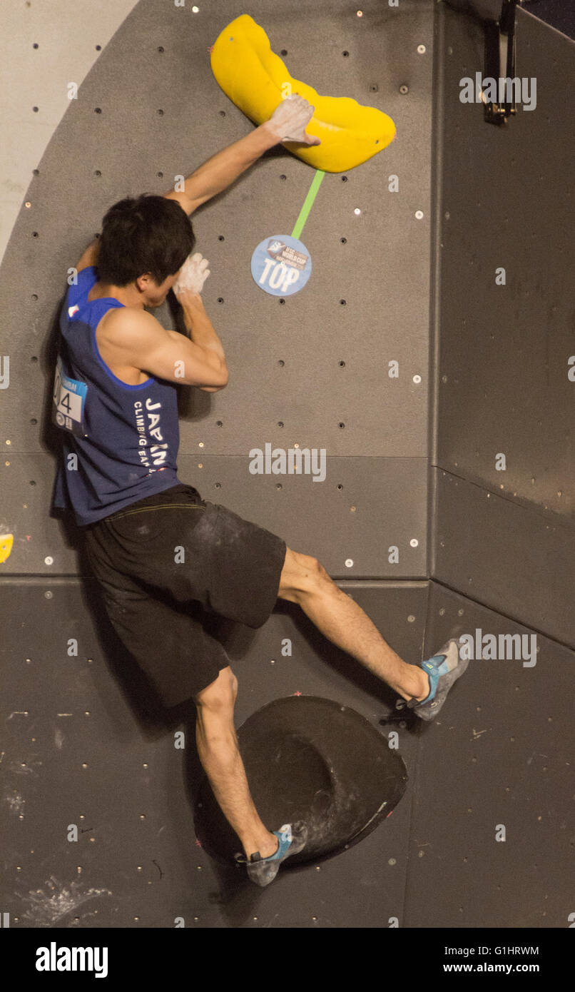 2016 IFSC Climbing World Cup, Navi Mumbai Stock Photo Alamy