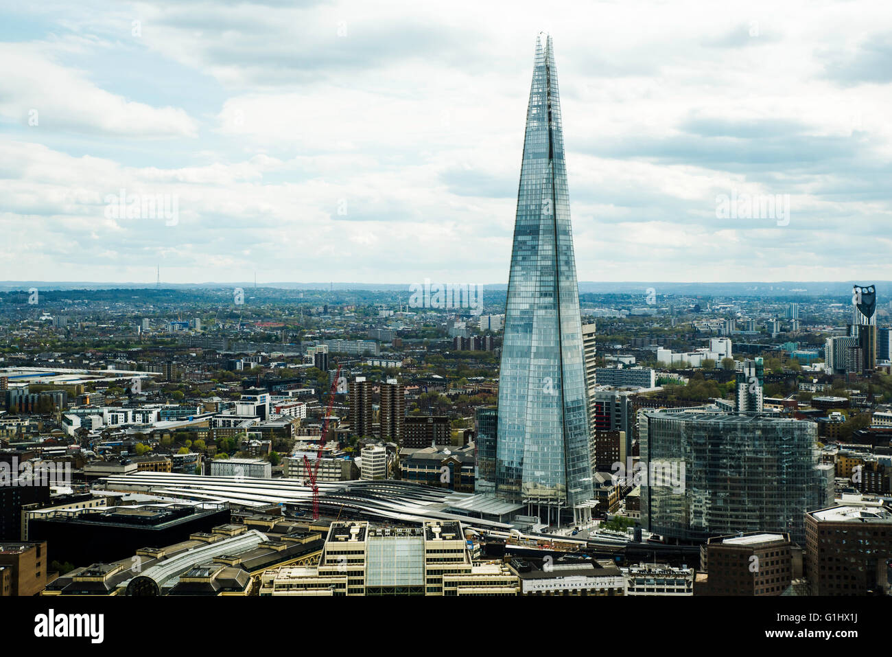 London Skyline, The Shard Stock Photo - Alamy