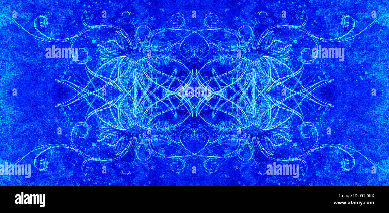 ornamental filigran drawing with frozen winter time feelingt, spiral ...