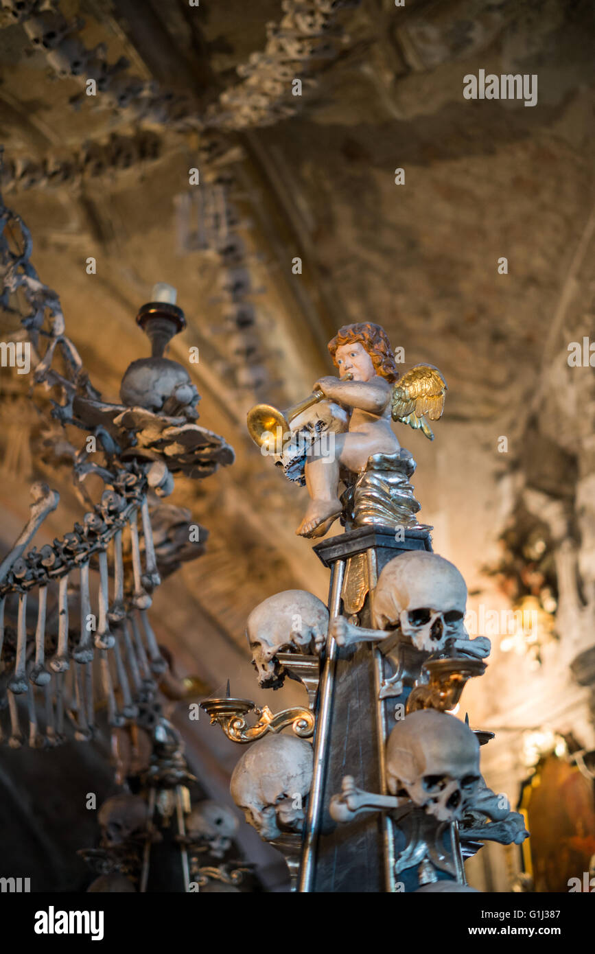 Bone church prague kutna hora hi-res stock photography and images - Alamy