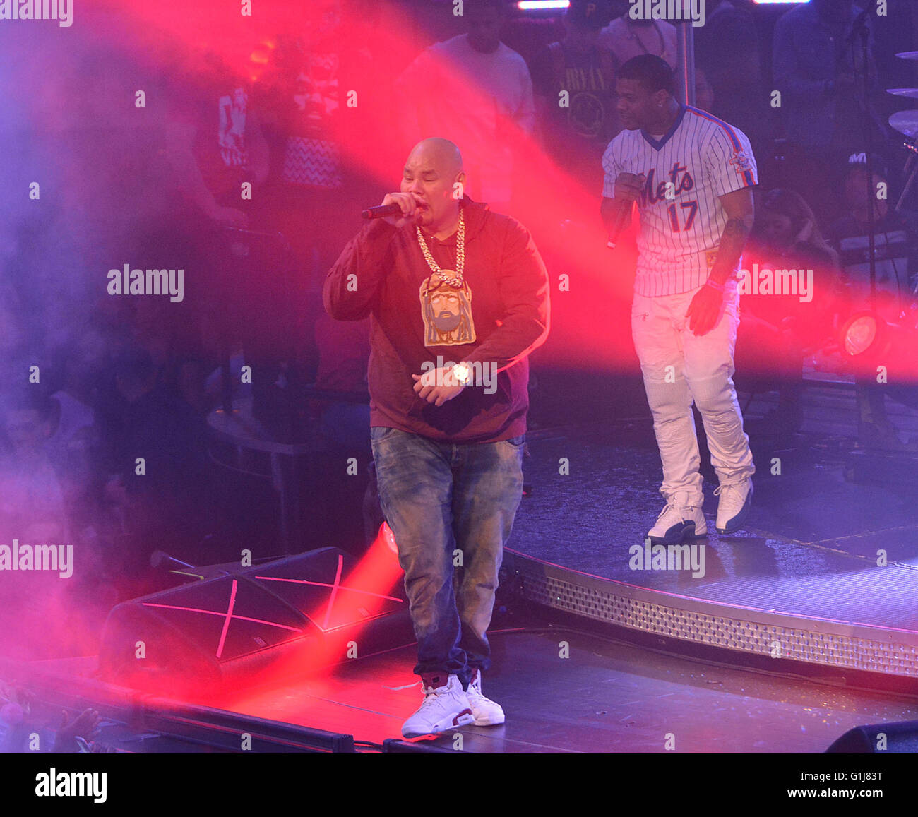 Las Vegas, Nevada, USA. 16th May, 2016. Rapper Fat Joe makes his Drai's ...