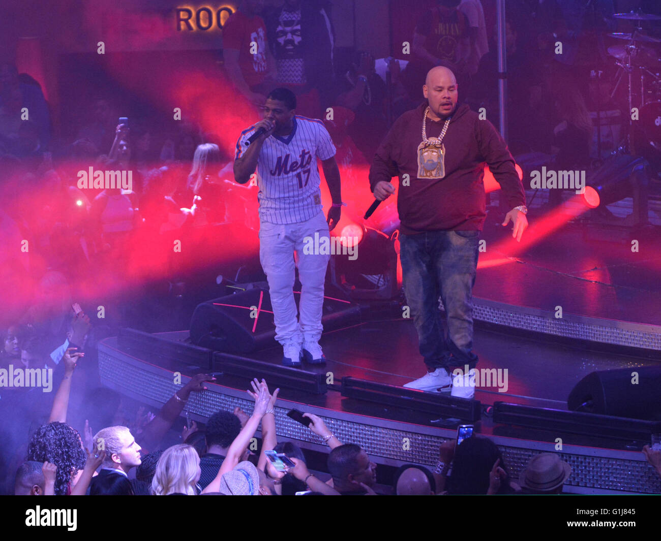 Las Vegas, Nevada, USA. 16th May, 2016. Rapper Fat Joe makes his Drai's ...