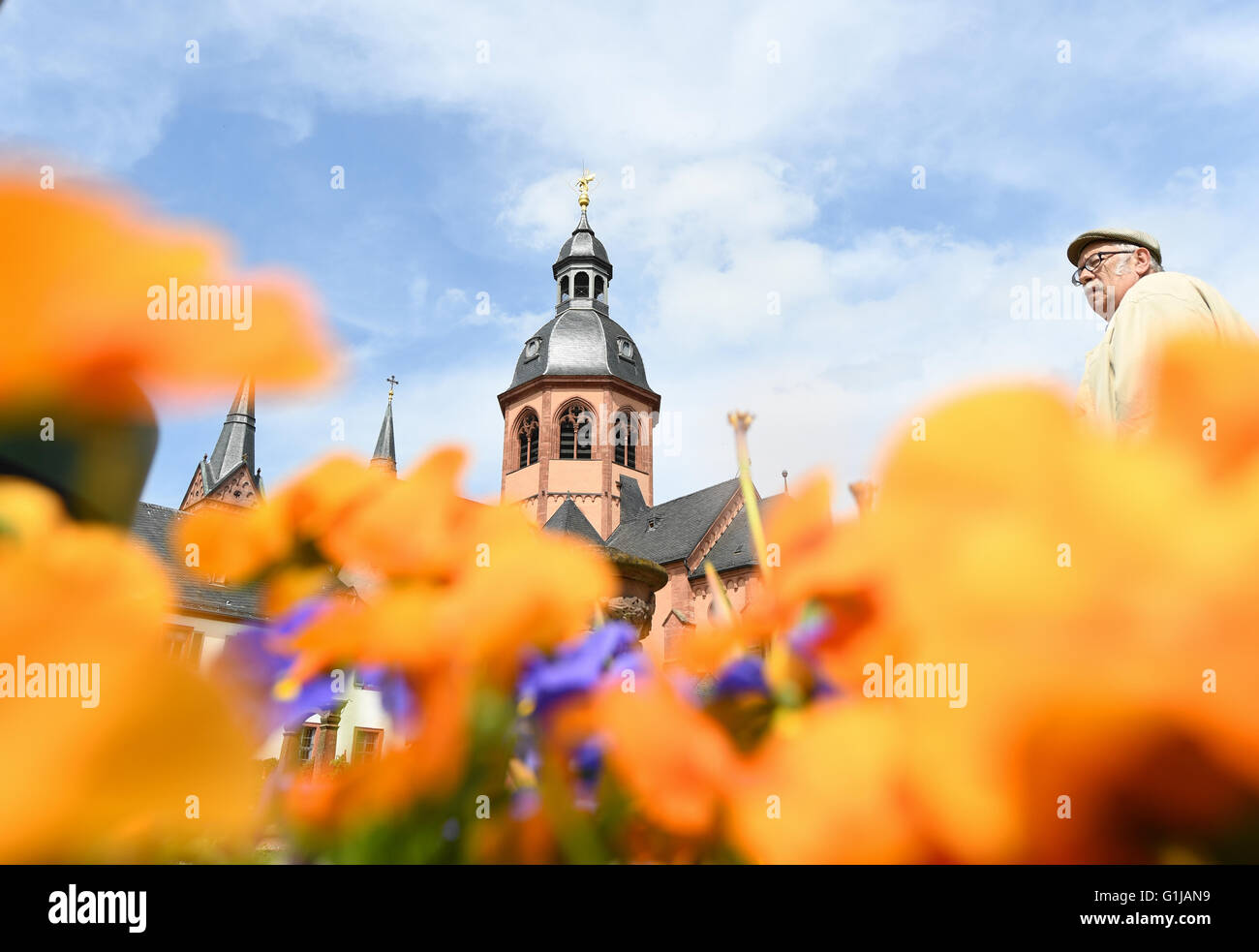 Seligenstadt, Germany. 11th May, 2016. Wilhelm Menges from Oberursel