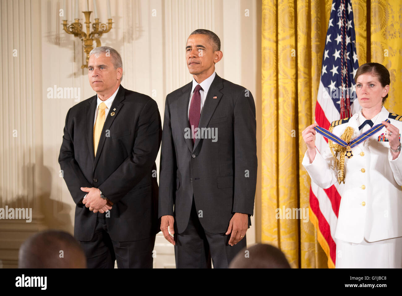 Washington, DC, USA. 16th May, 2016. The Medal of Valor is awarded by ...