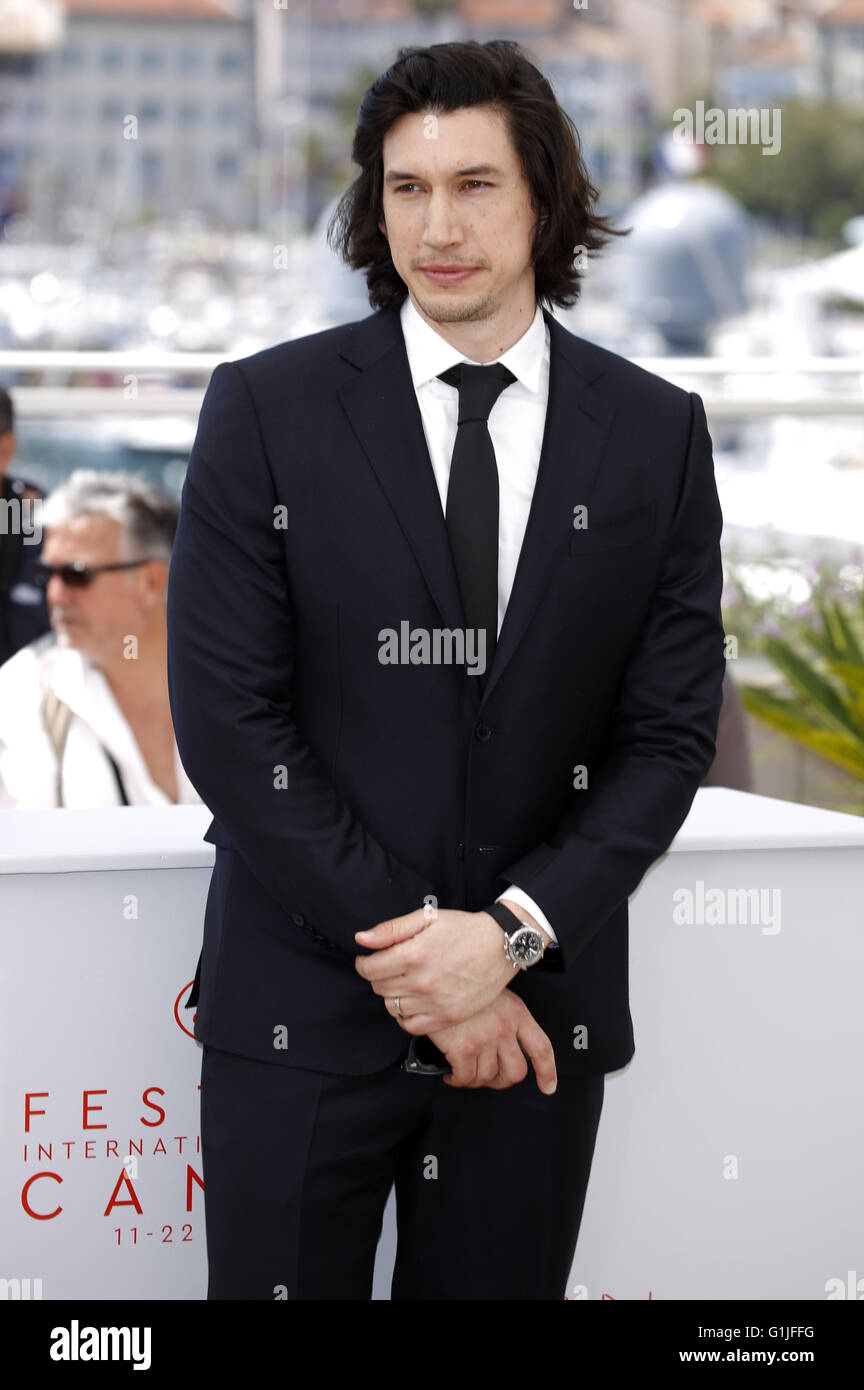 Adam Driver at the 'Paterson' photocall during the 69th Cannes Film Festival at the Palais des Festivals on May 16, 2015 | usage worldwide/picture alliance Stock Photo