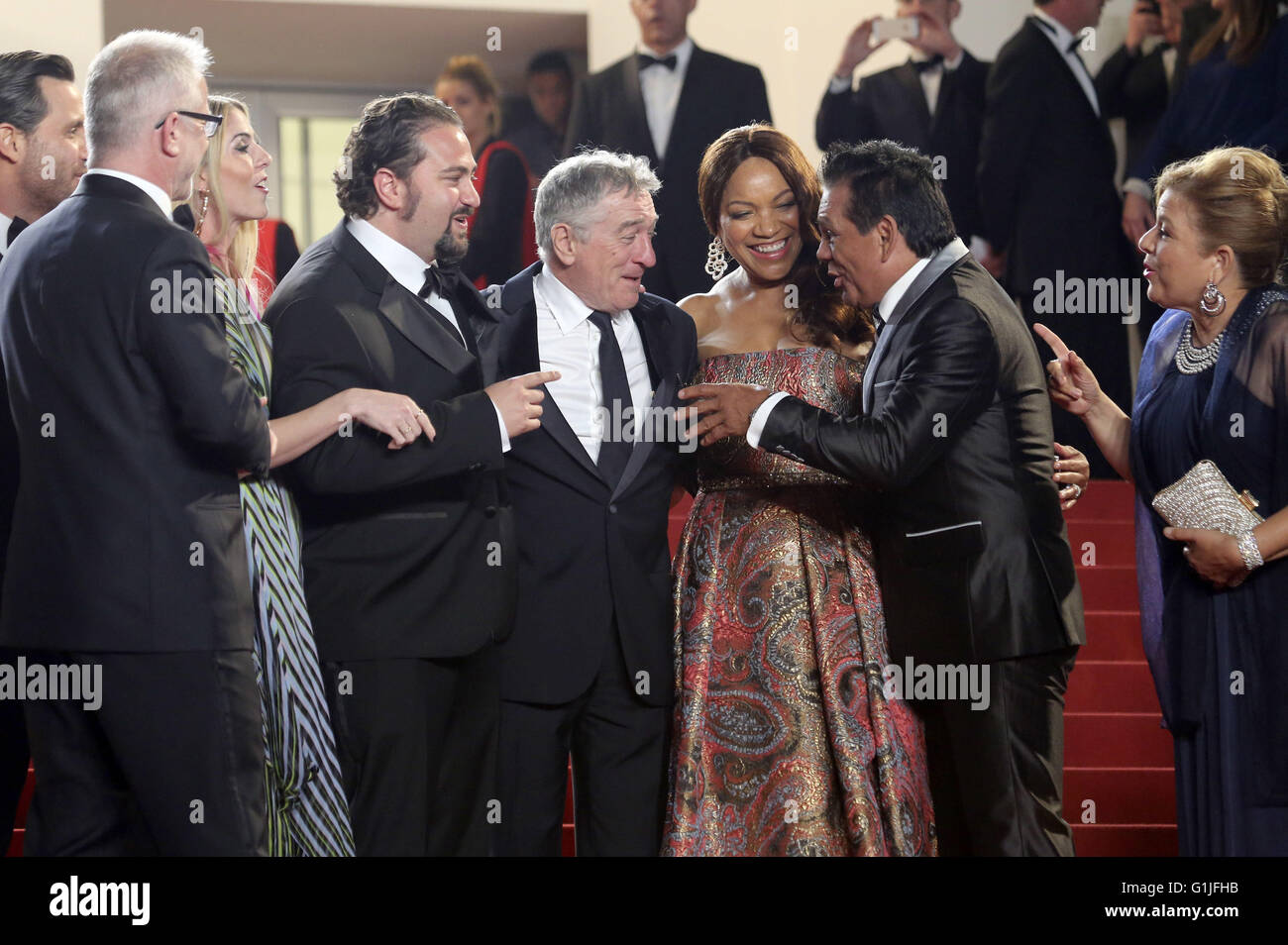 Harvey Weinstein, Claudine Jakubowicz, Jonathan Jakubowicz, Robert De