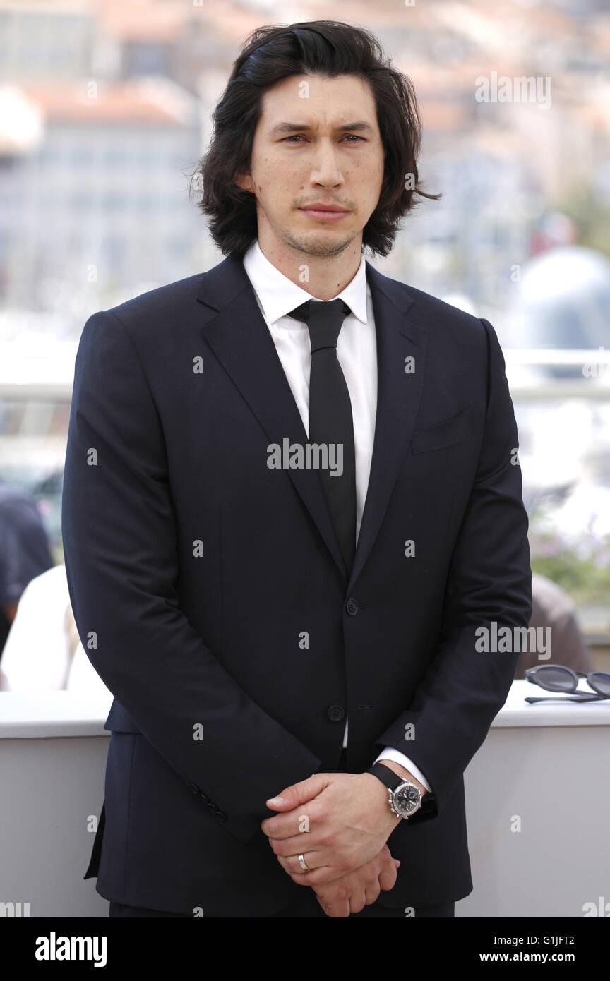 Adam Driver at the 'Paterson' photocall during the 69th Cannes Film Festival at the Palais des Festivals on May 16, 2015 | usage worldwide/picture alliance Stock Photo