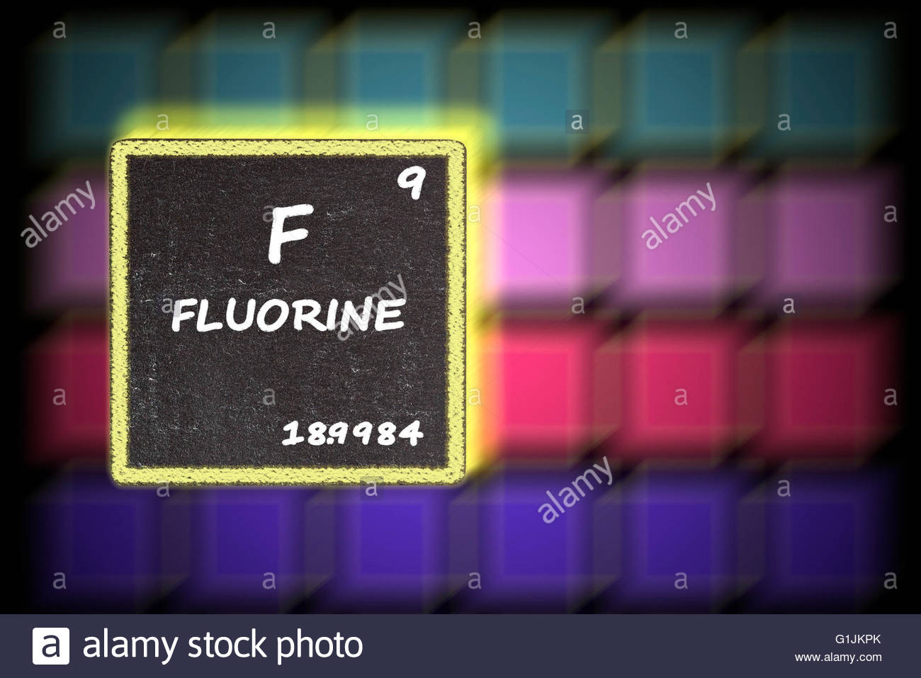 Fluorine Chemical Element High Resolution Stock Photography and Images ...