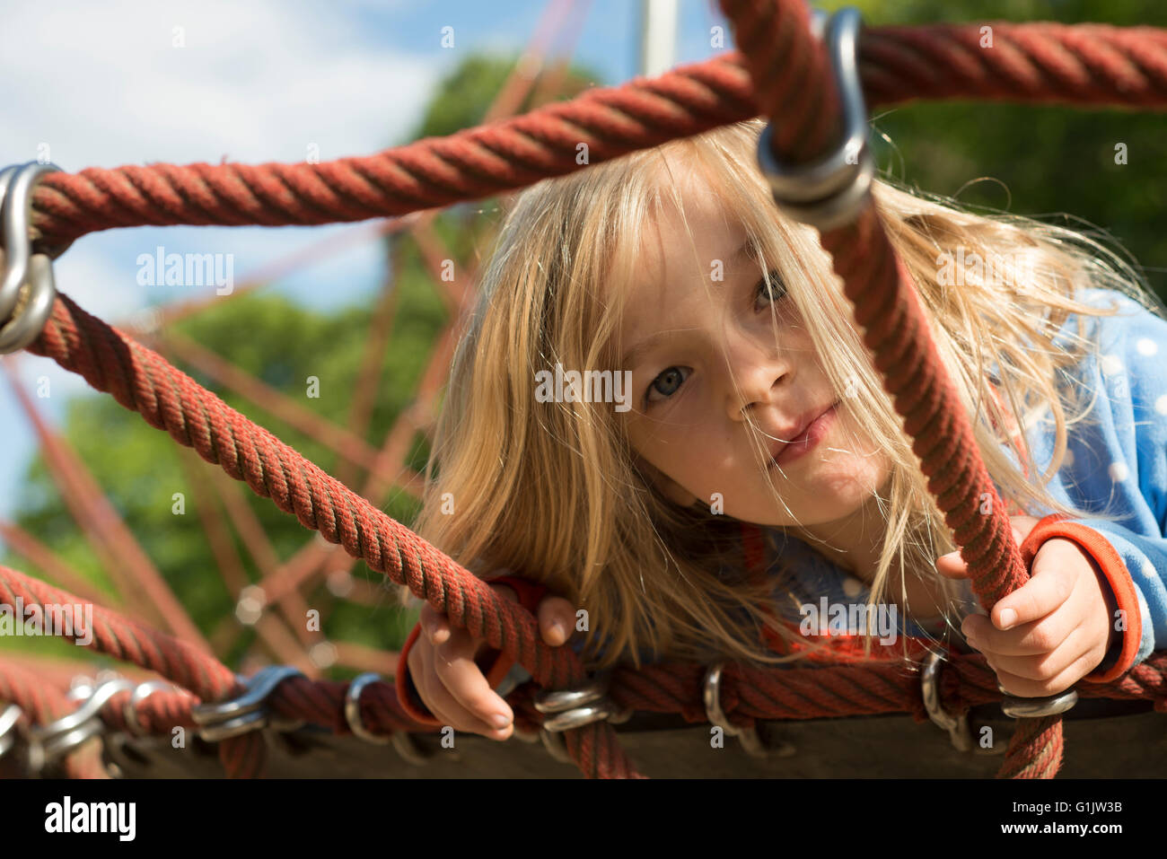 Hands girl playing hang hi-res stock photography and images - Alamy