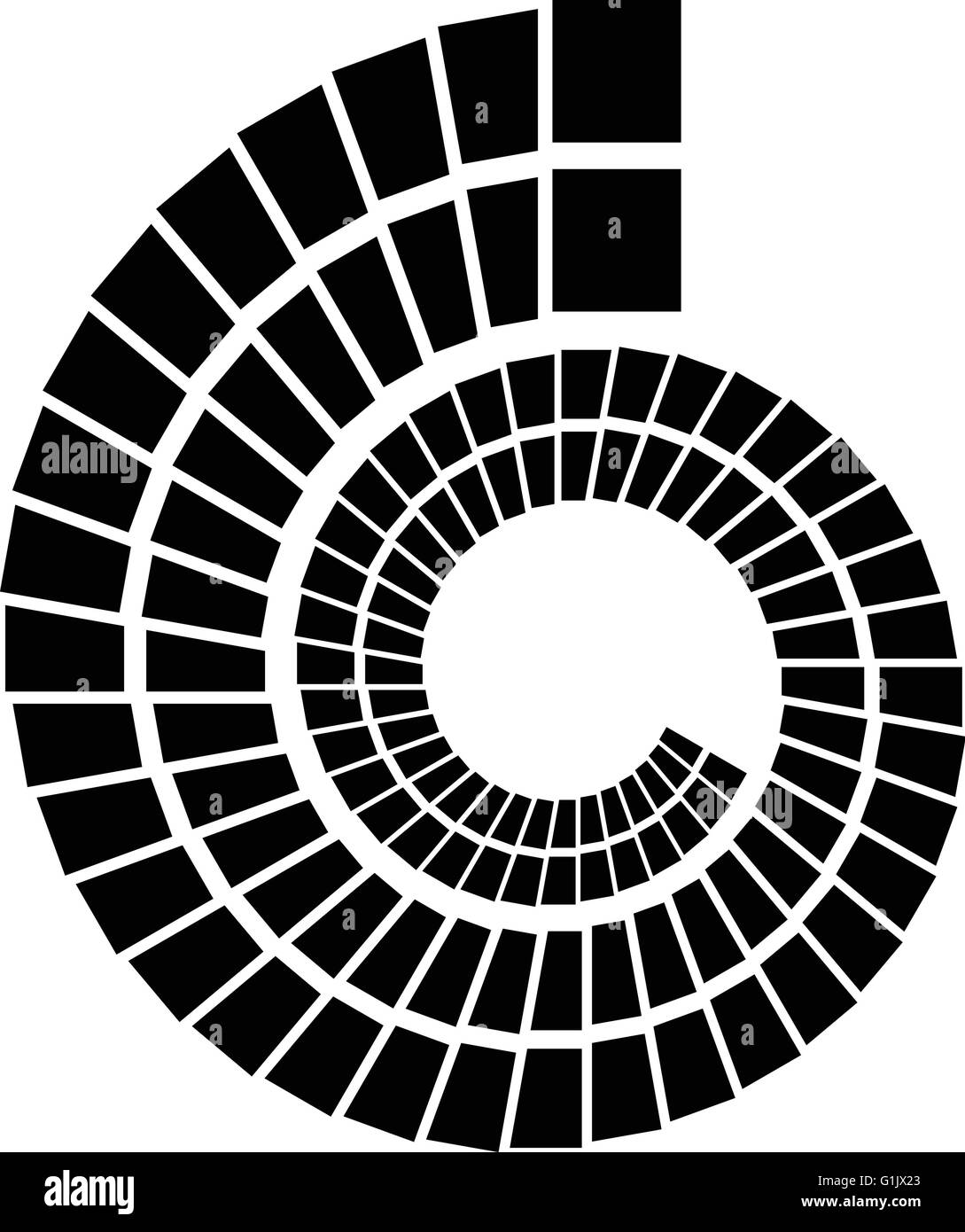 Abstract volute, spiral shape Stock Vector Image & Art Alamy