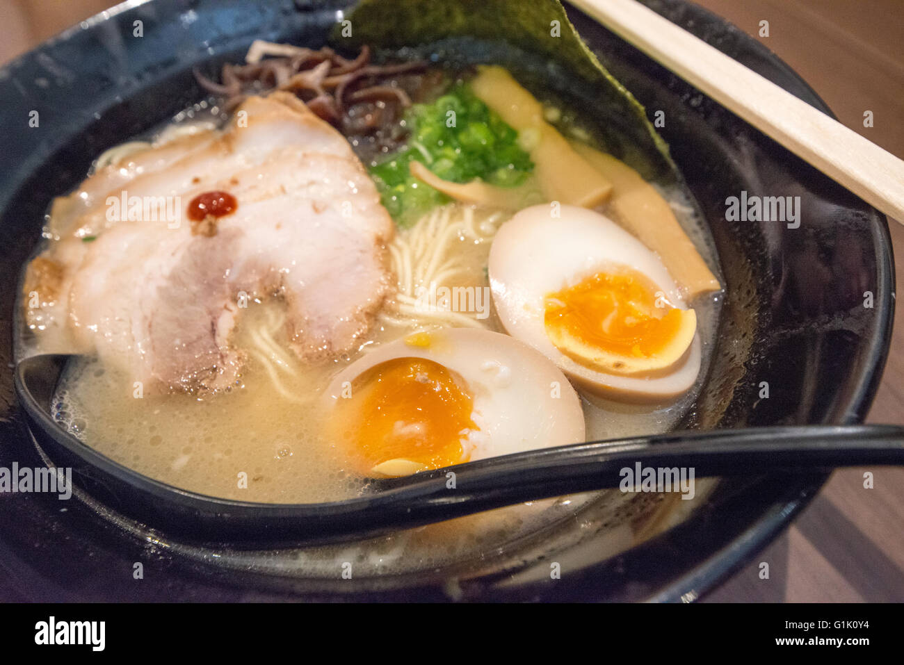 Noodle soup Stock Photo
