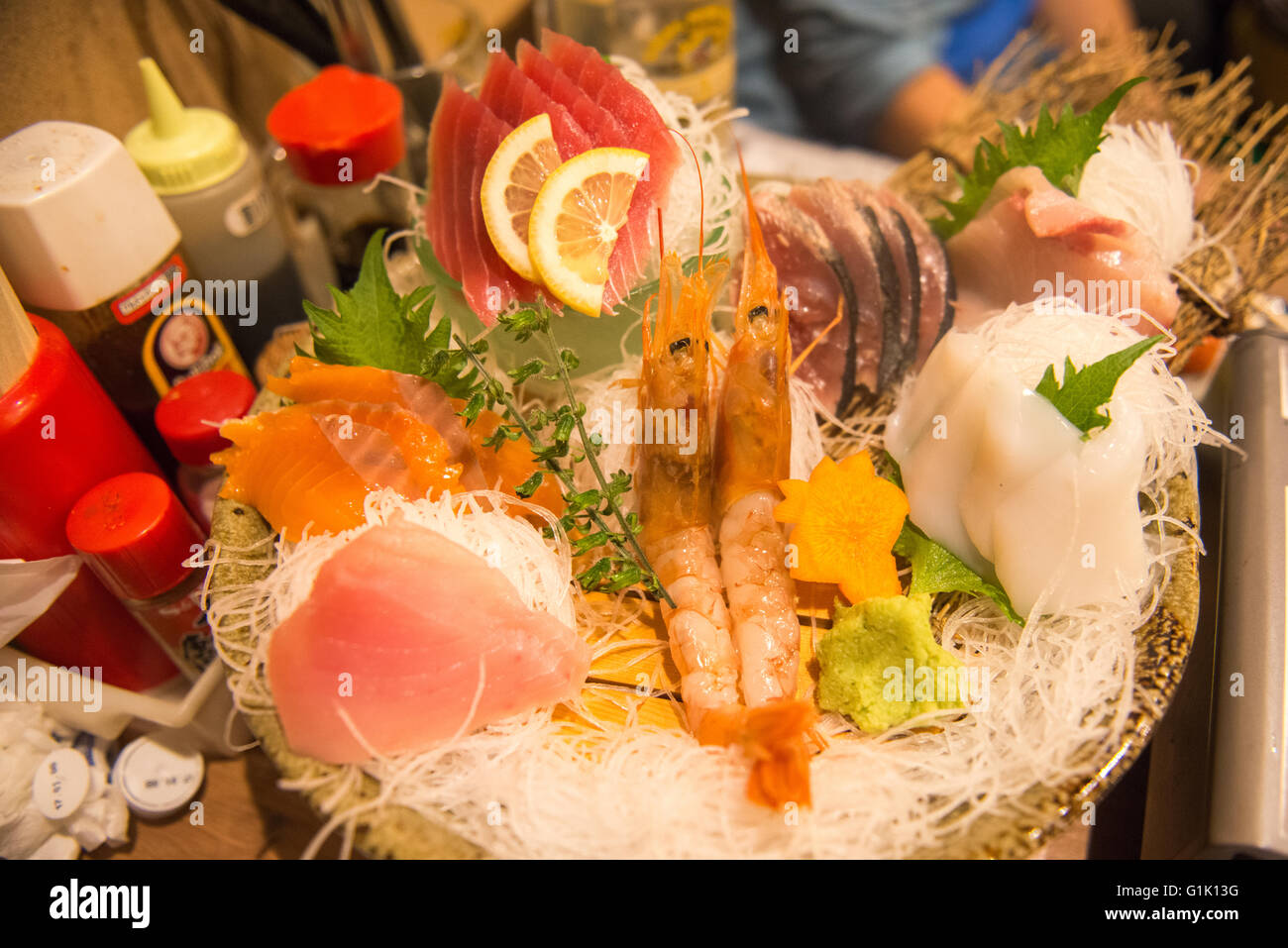 Japanese fish dish Stock Photo Alamy