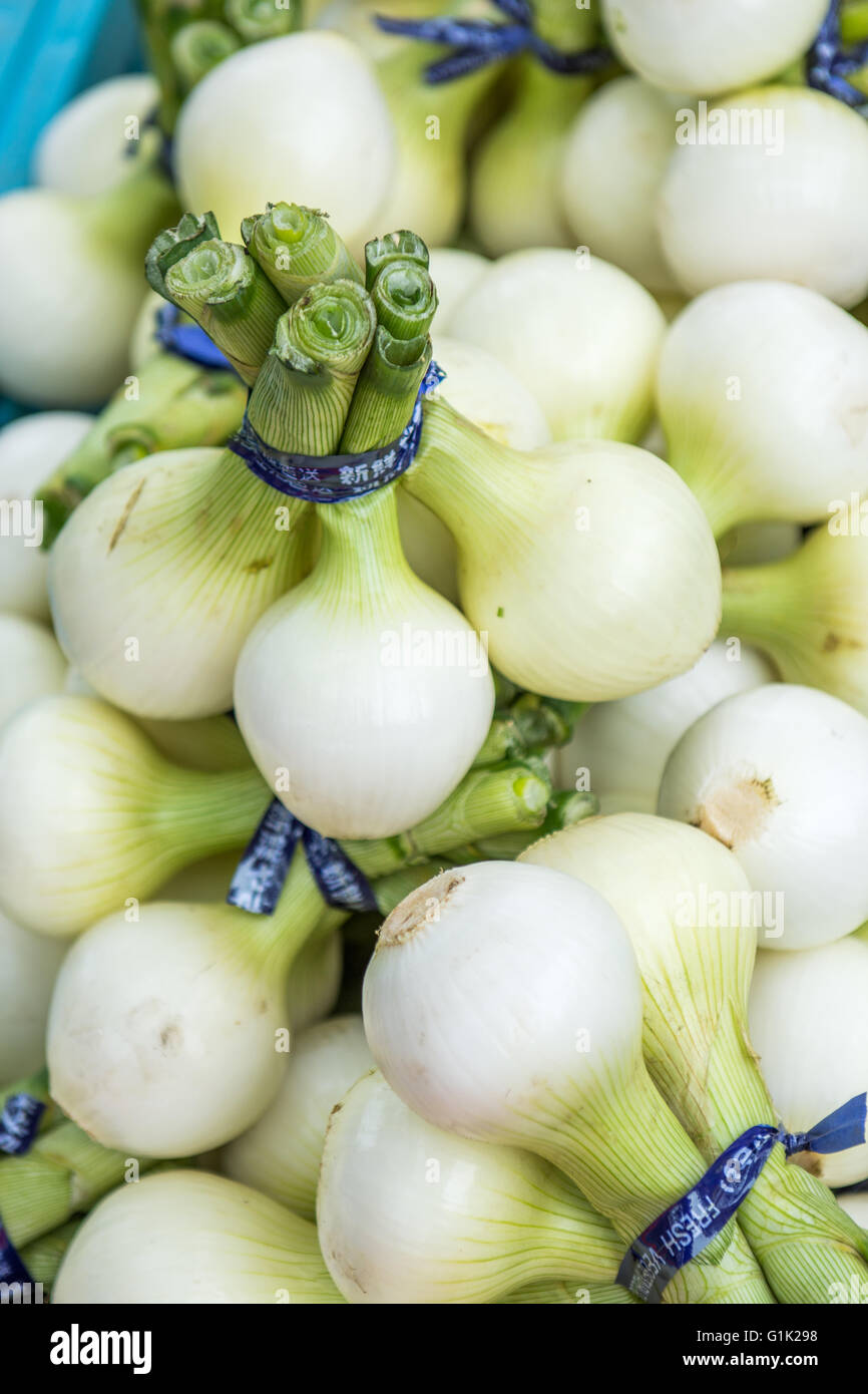 Vegetables at market Stock Photo