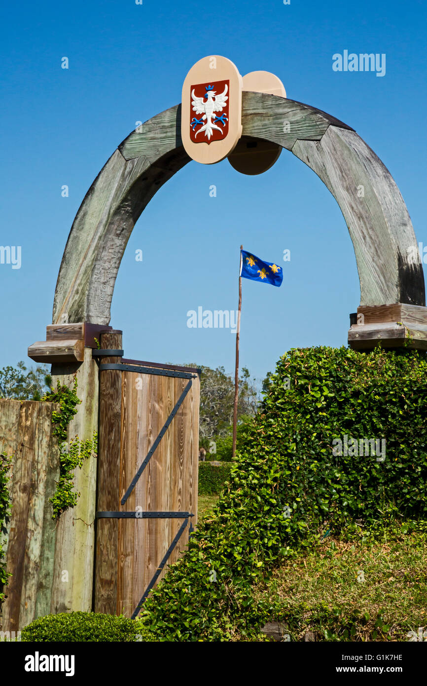 Jacksonville, Florida Fort Caroline, built in 1564, was a shortlived attempt to establish a