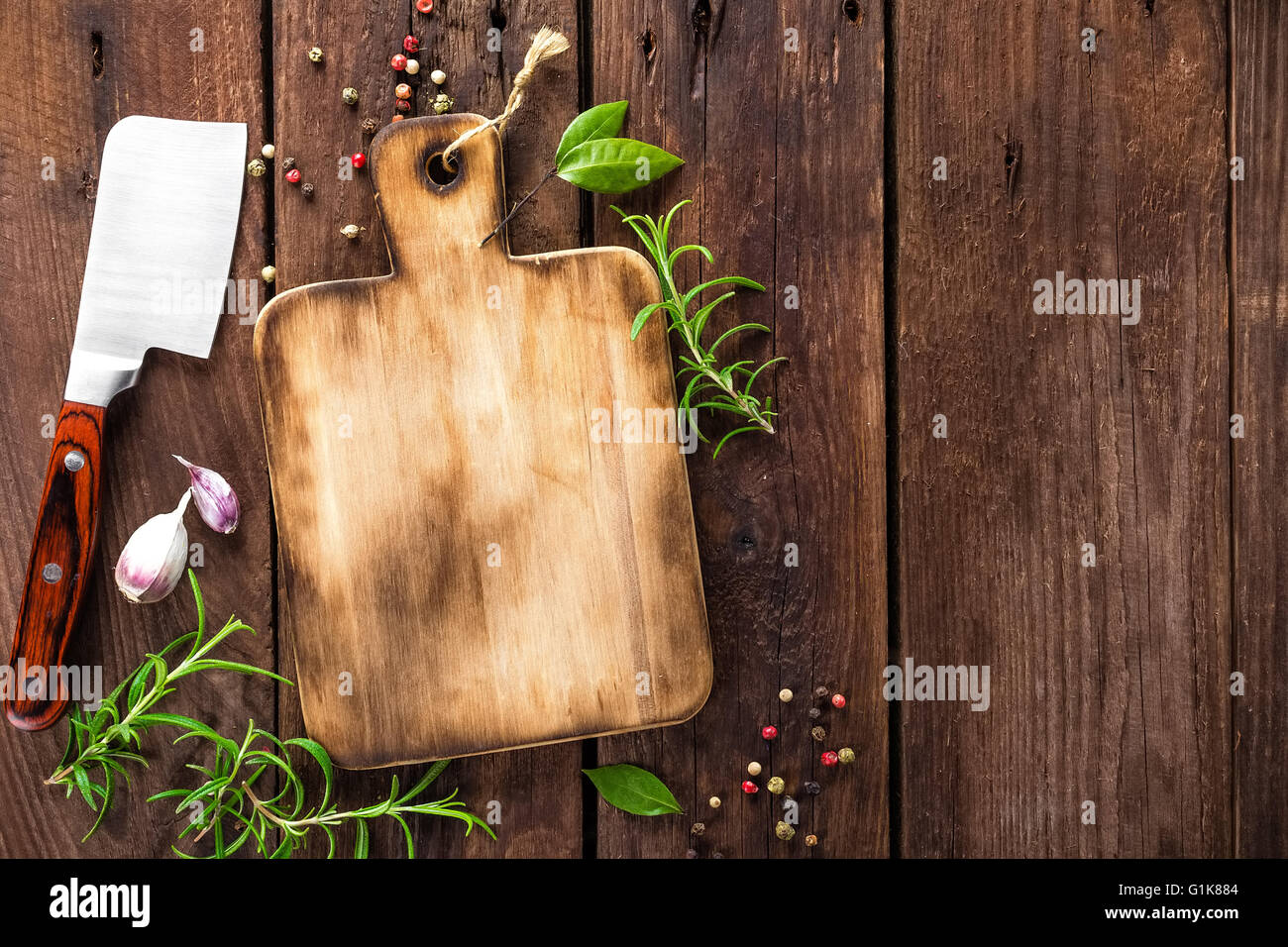 culinary background Stock Photo