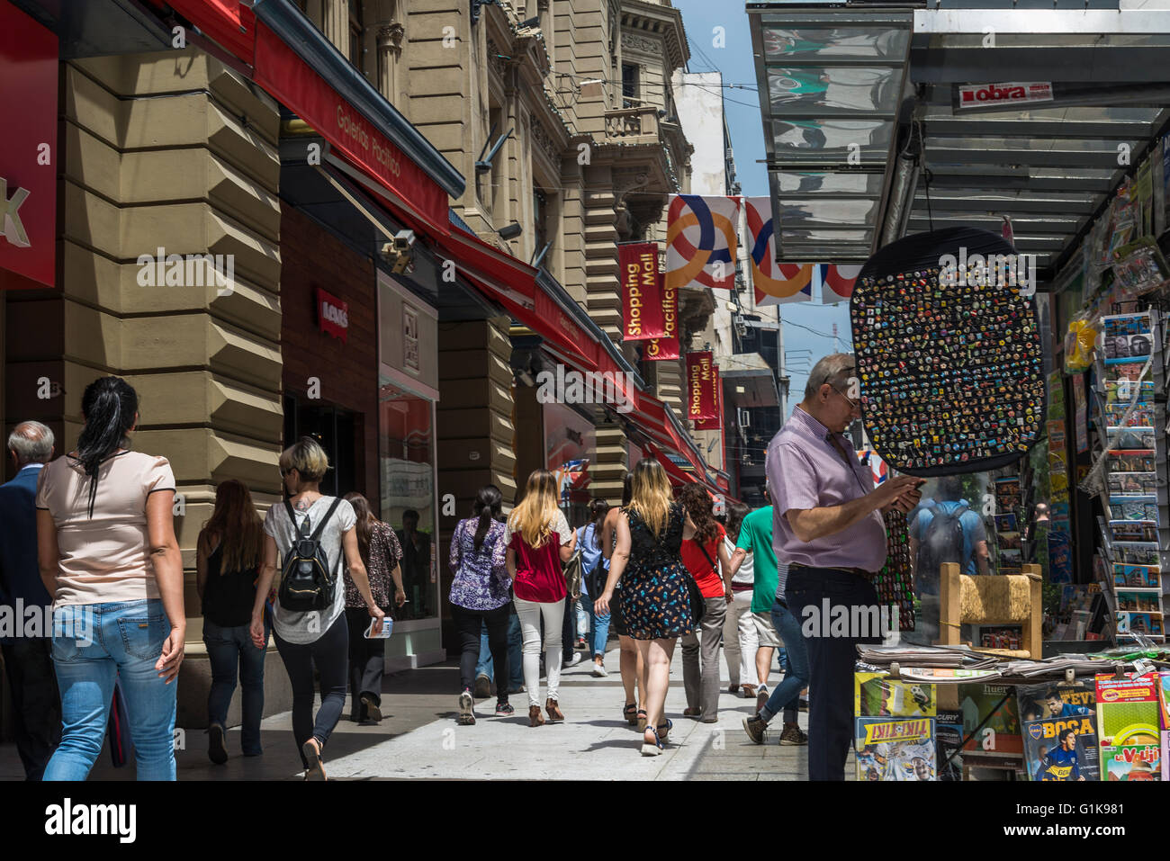 Florida Street, Buenos Aires, Argentina Stock Photo - Alamy
