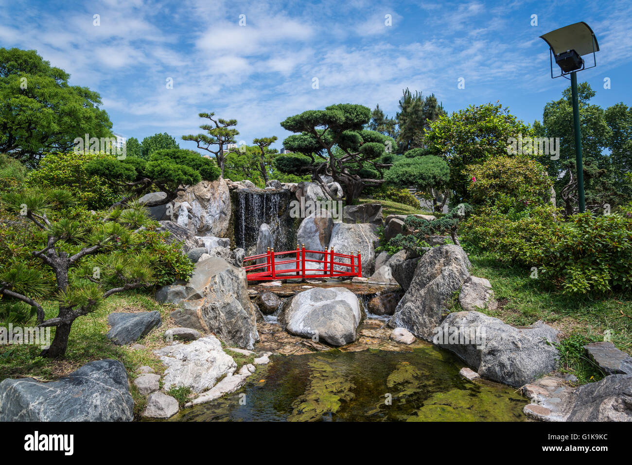 Japanese Garden, Buenos Aires, Argentina Stock Photo