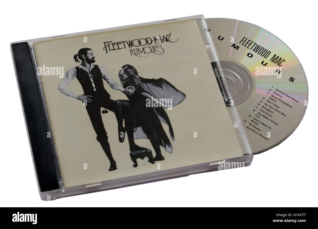 Fleetwood Mac Rumours CD Stock Photo