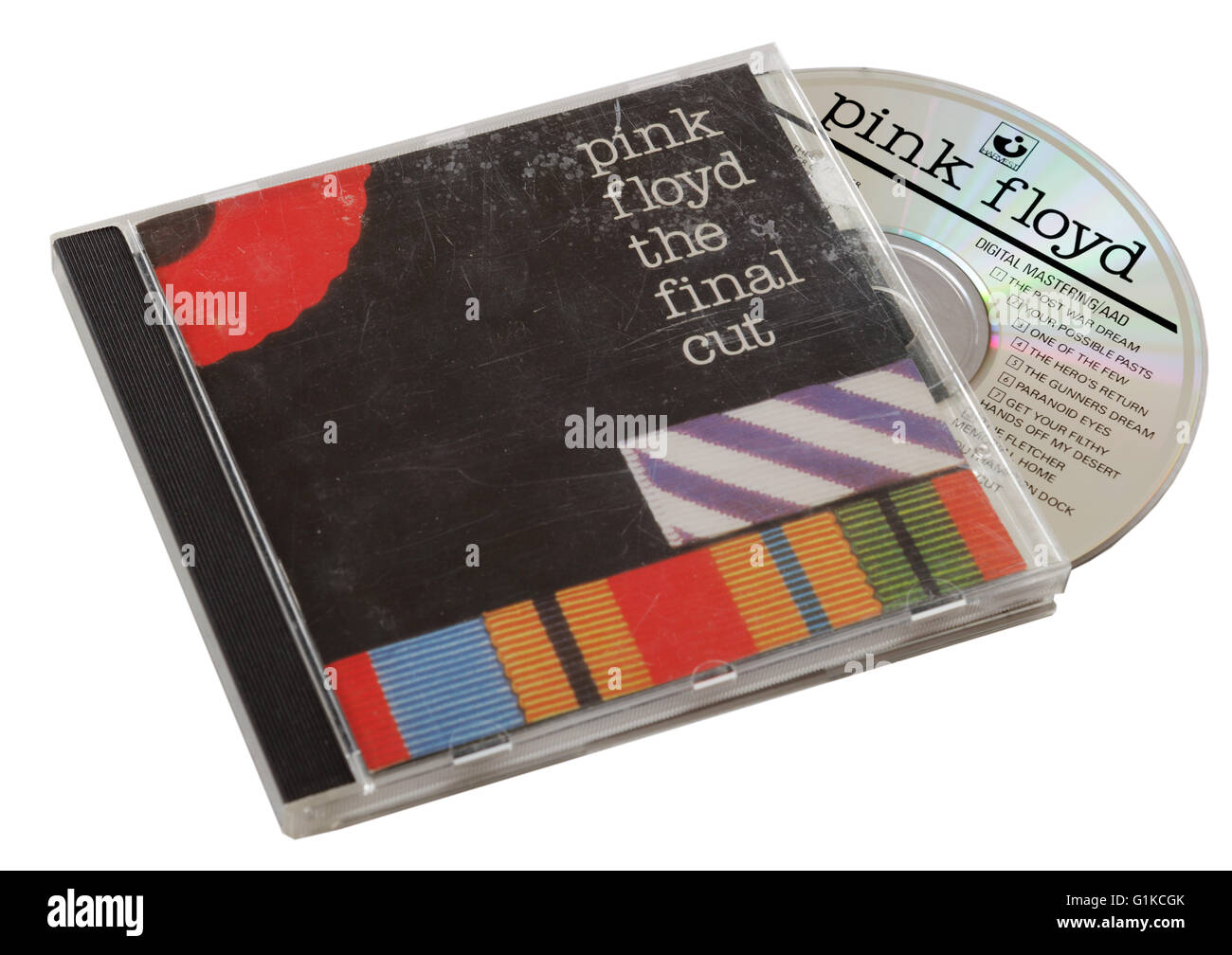 Pink Floyd The Final Cut CD Stock Photo