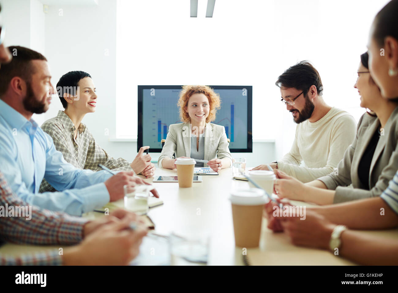 Team collaboration meeting room hi-res stock photography and images - Alamy
