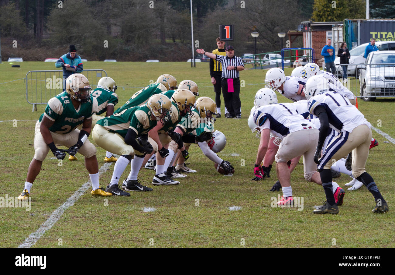 A British american football tackle Stock Photo - Alamy