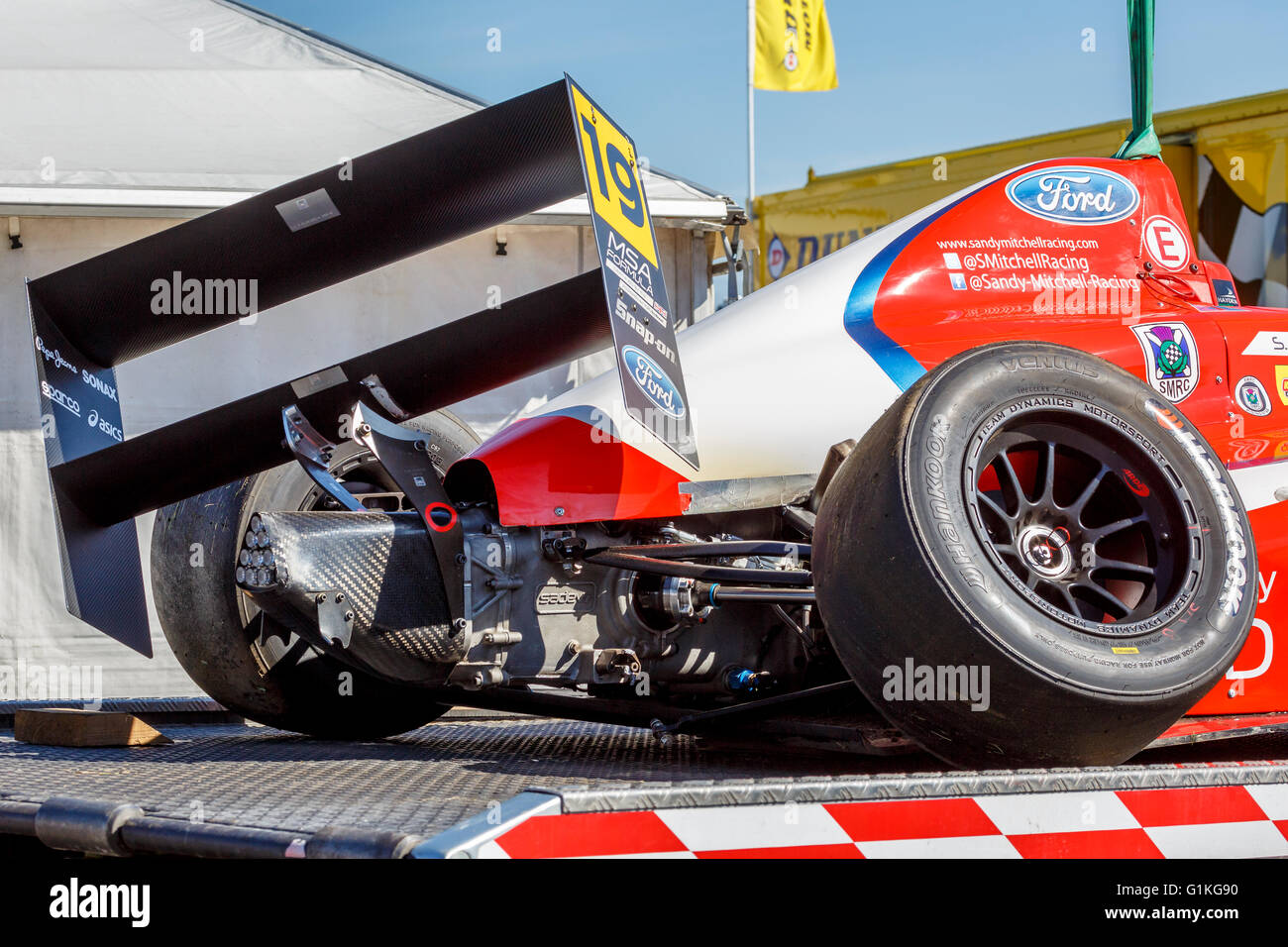 Msa Formula Ford Paddock Snetterton High Resolution Stock Photography ...