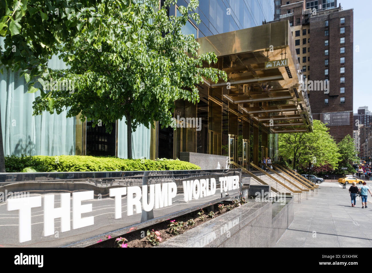 The Trump World Tower, NYC, USA Stock Photo