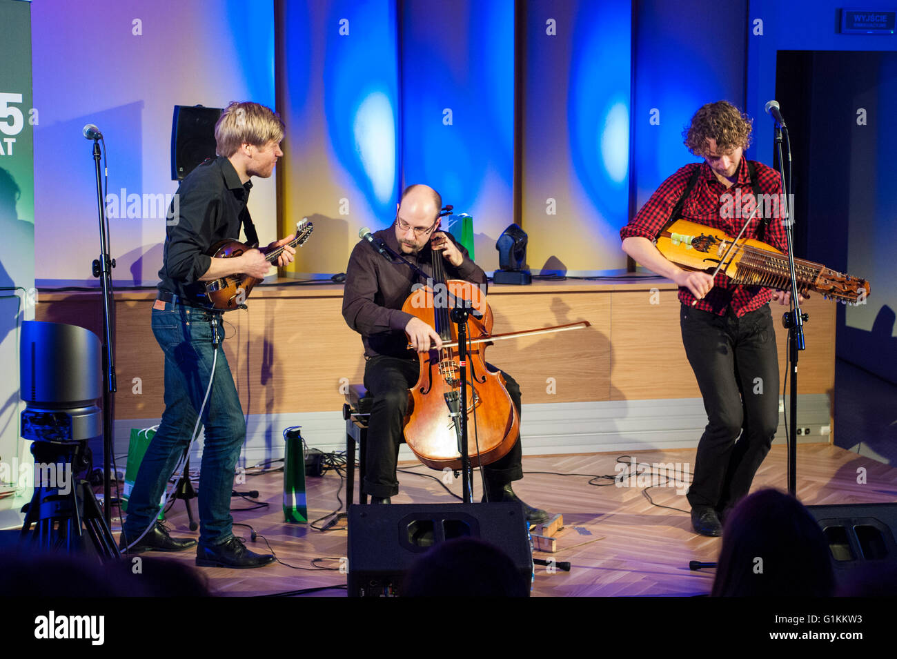 Swedish folk music group Nordic performing at the Polish Radio studio in  Warsaw, Poland. Warszawa Stock Photo - Alamy