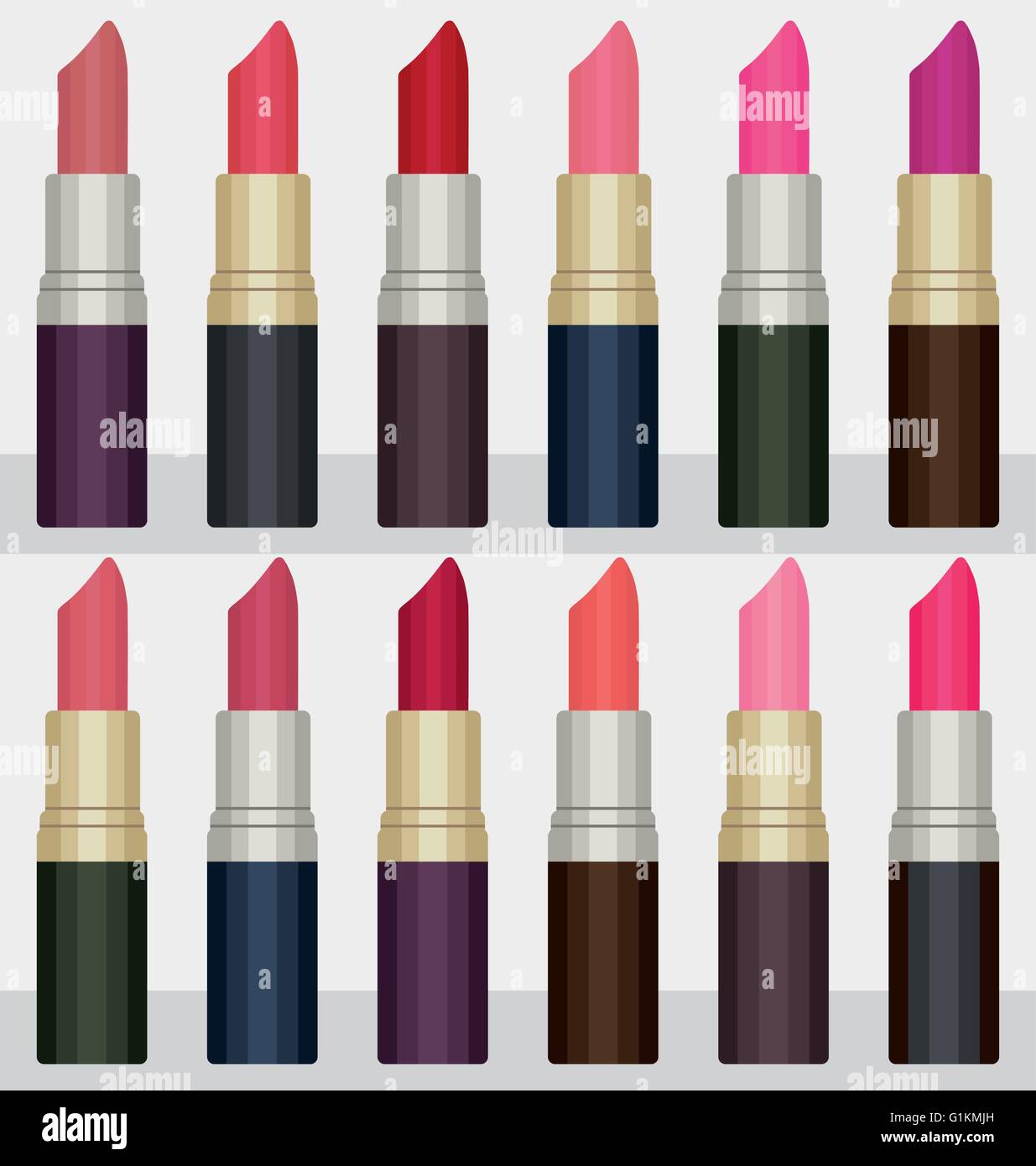 Lip cosmetics Stock Vector Images - Alamy