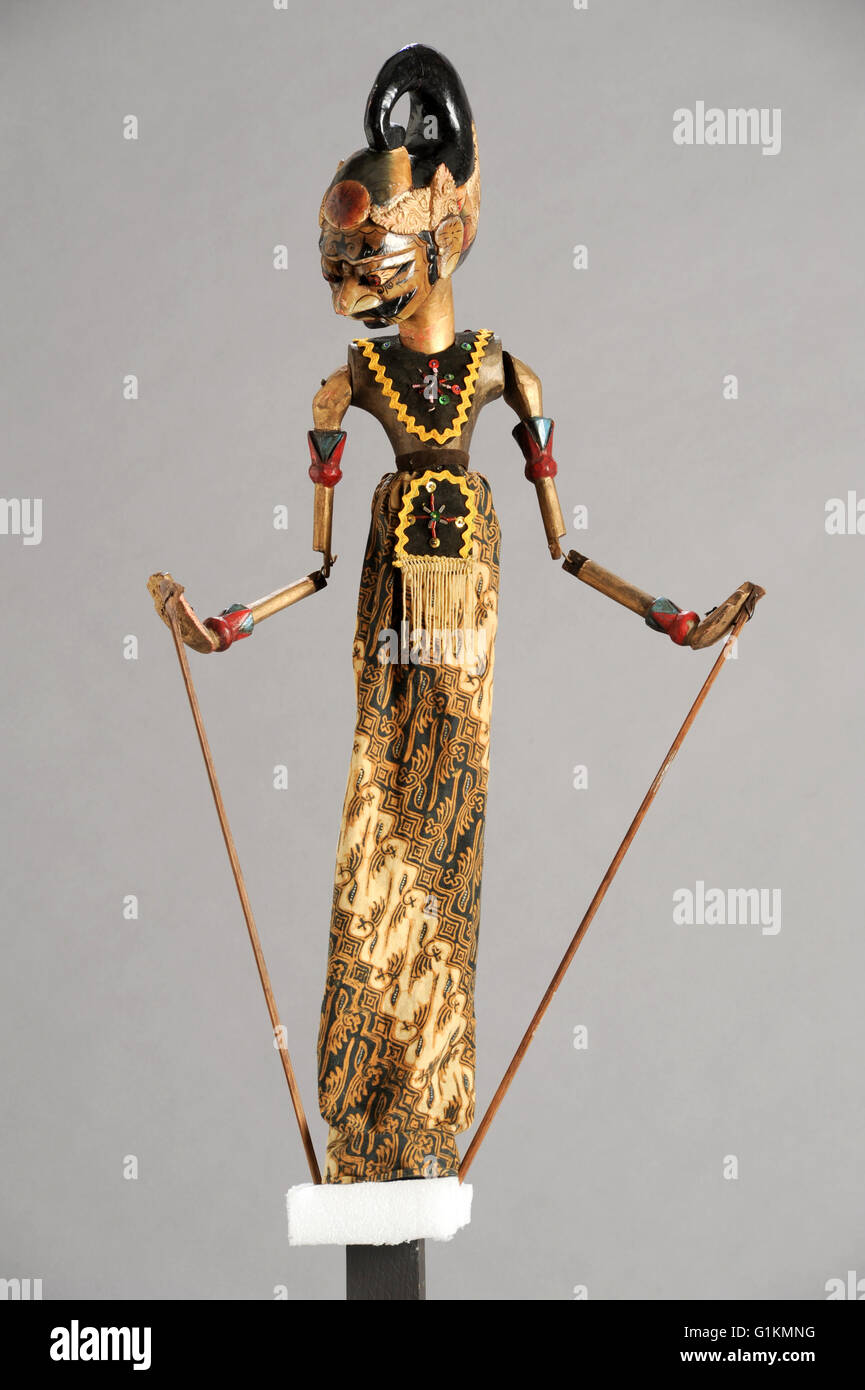 Indonesian Wayang Golek doll puppet Stock Photo Alamy