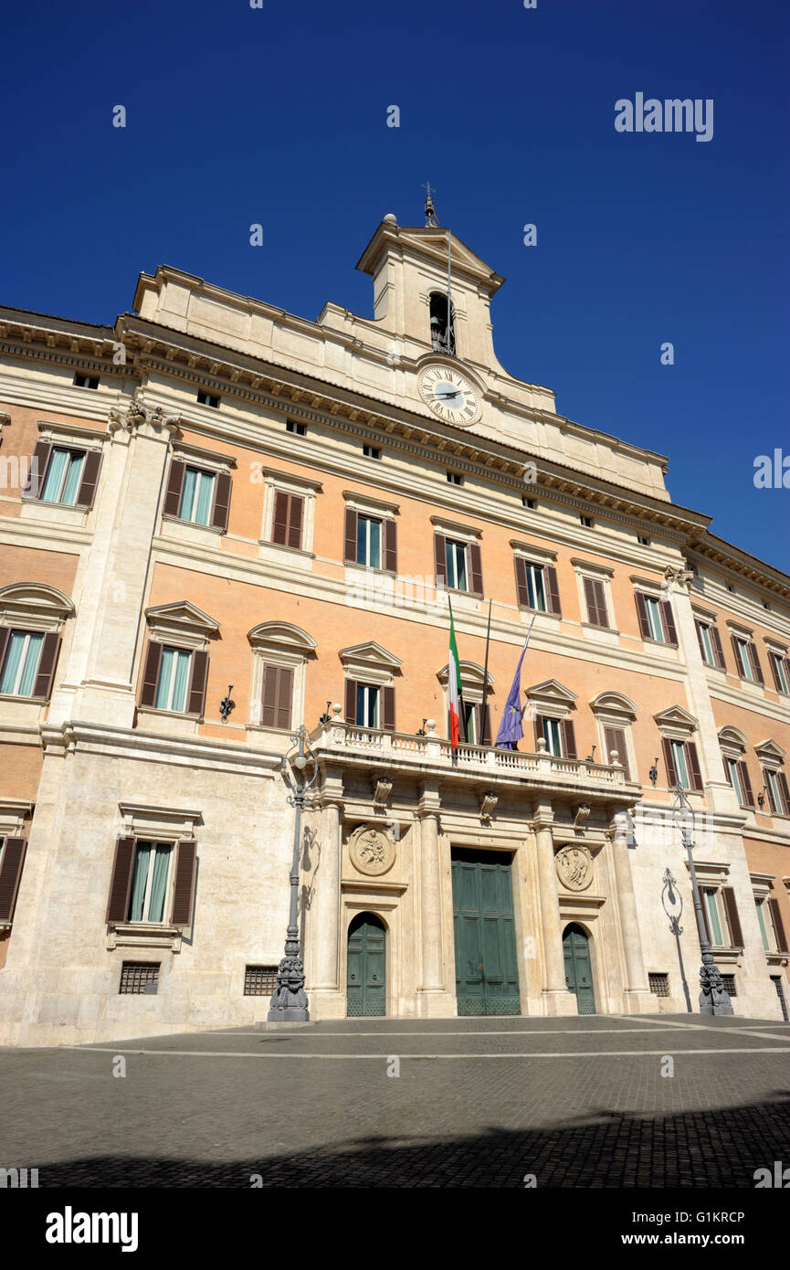 Italy, Rome, Palazzo di Montecitorio, italian parliament Stock Photo