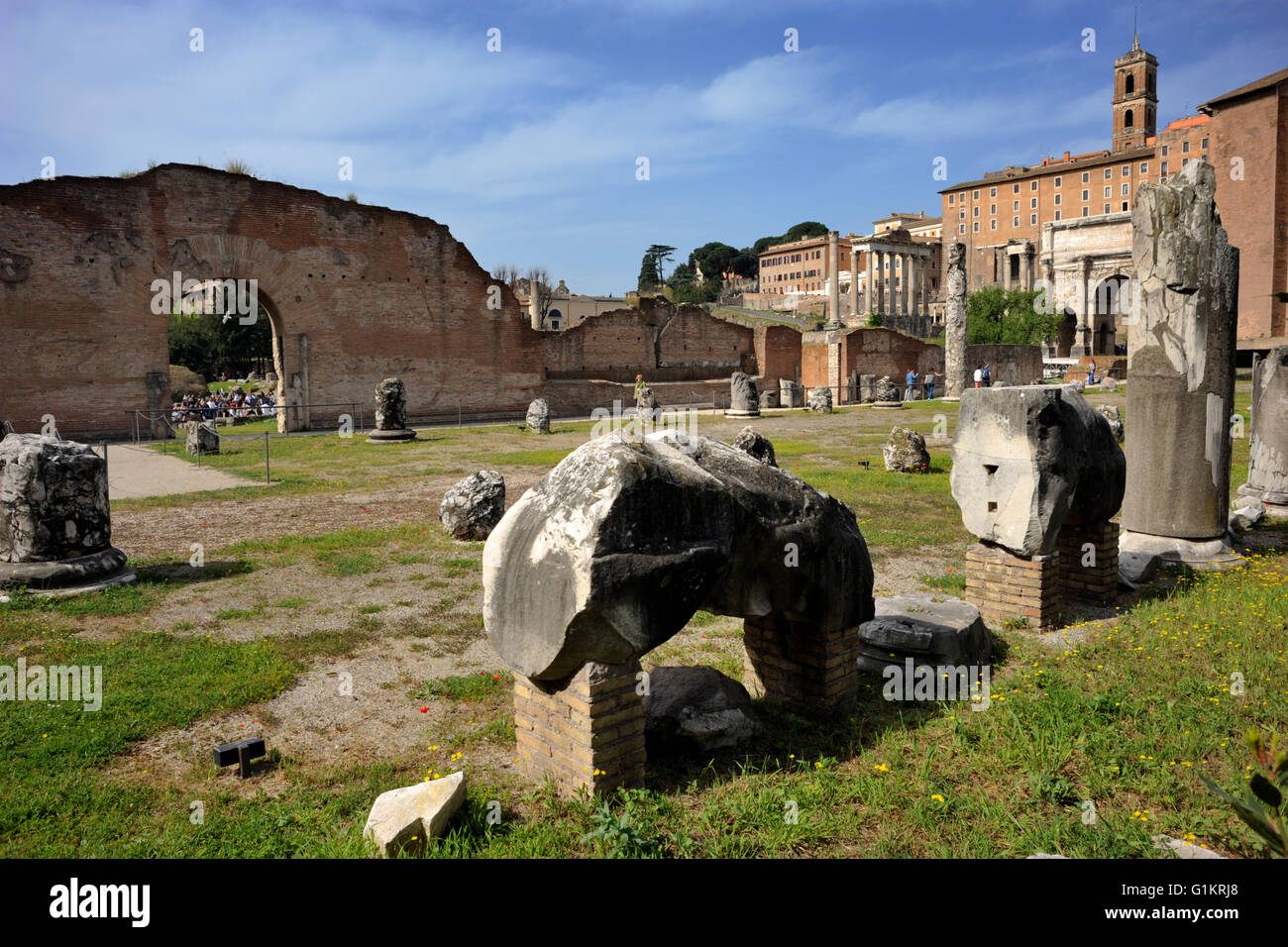 Basilica emilia roma hires stock photography and images Alamy