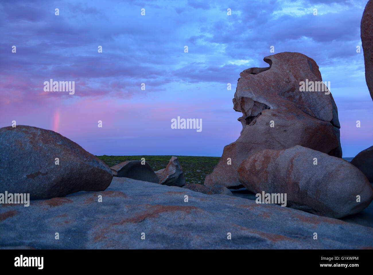 Remarkable Rocks - Sunset Stock Photo - Alamy