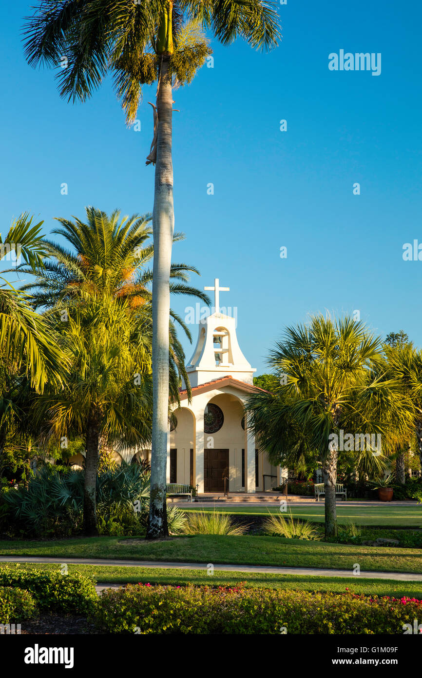 St. John's Episcopal Church, Naples, Florida, USA Stock Photo