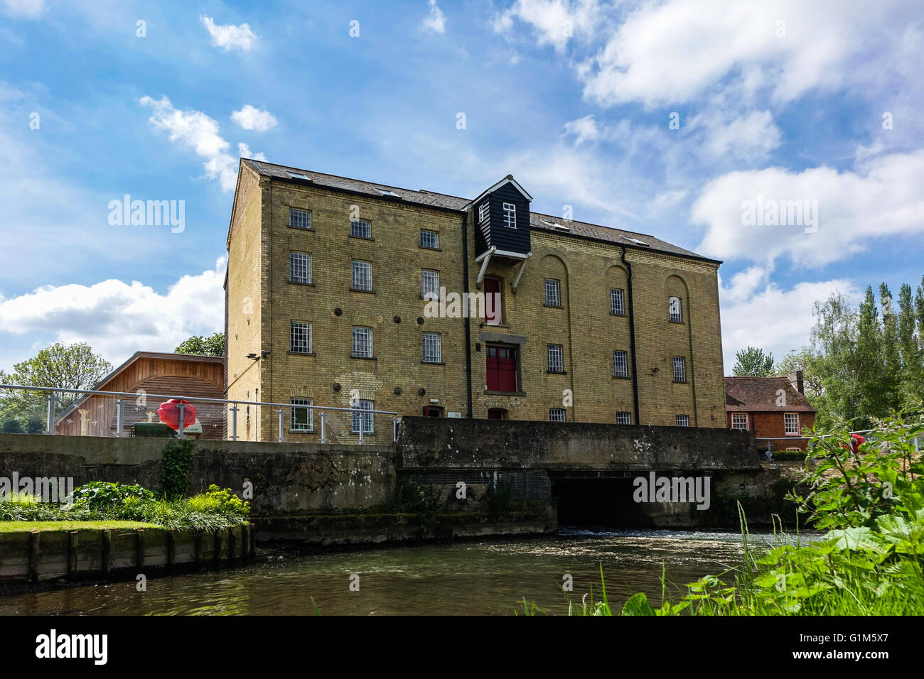 Jordans Mill, Holme Mills, Langford Road, Broom, Bedfordshire, outside