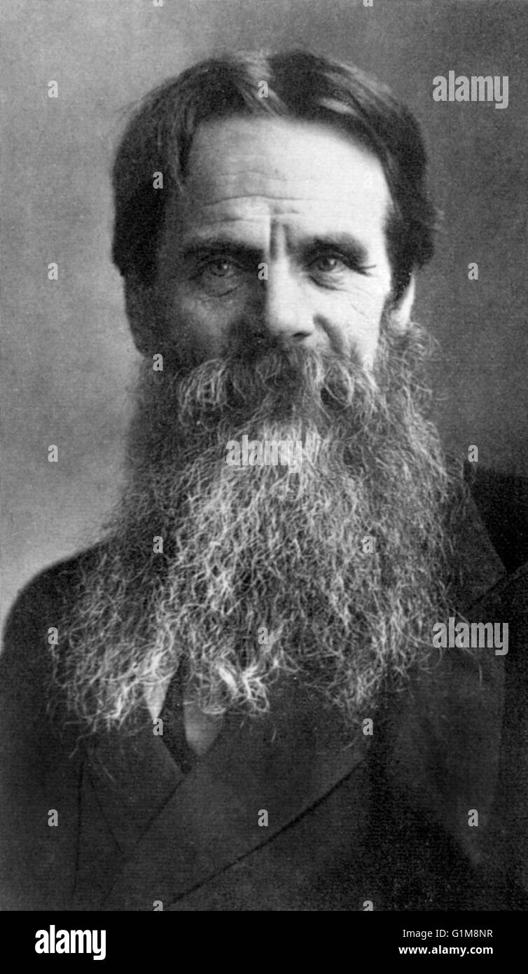 William Holman Hunt, an English painter, and one of the founders of the Pre-Raphaelite Brotherhood ... Art - William Holman Hunt ... 01-01-1885 ... Photo credit should read: PA/Unique Reference No. 8774808 ... Stock Photo
