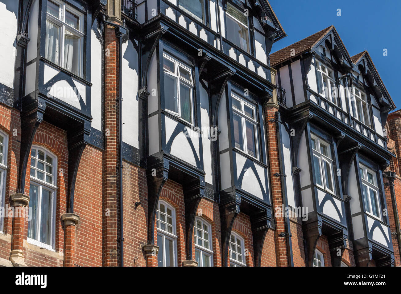 England Dorset Bournemouth Old Christchurch Road Stock Photo Alamy