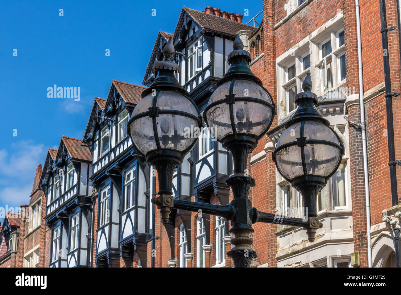 England Dorset Bournemouth Old Christchurch Road Stock Photo Alamy