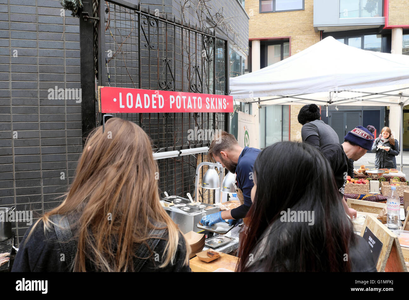 Artisan ROPEWALK street food market under the railway arches Maltby