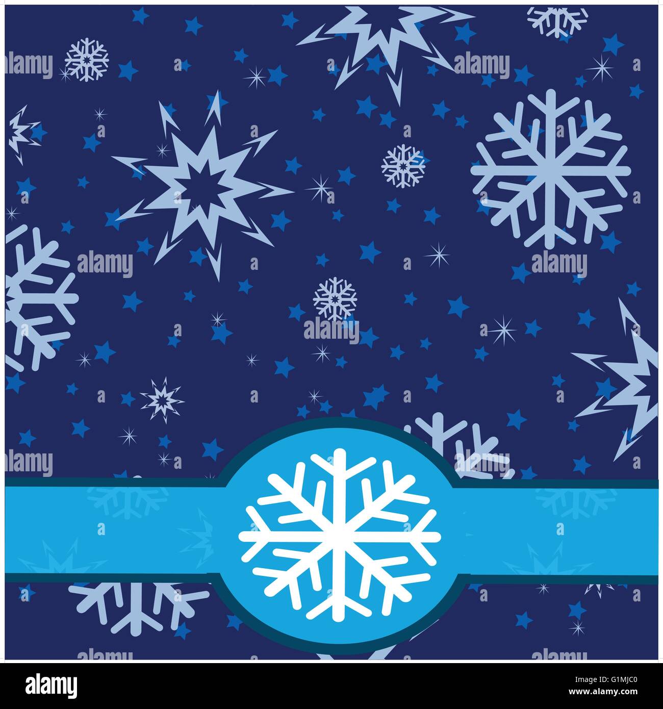 Illustration of the winter background from snowflake Stock Vector Image ...