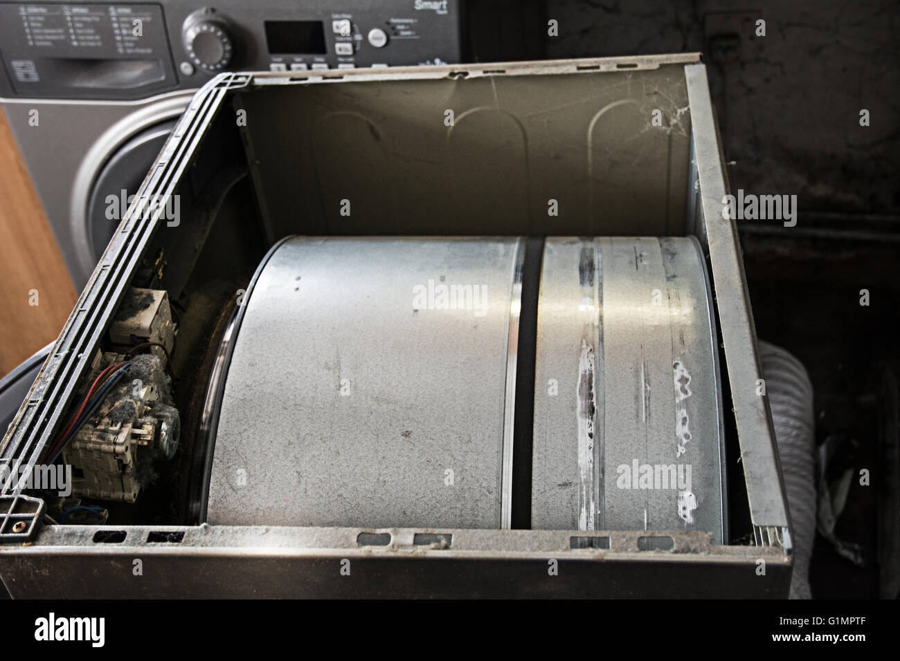 A faulty tumble dryer having the fire prevention repair done in 2016